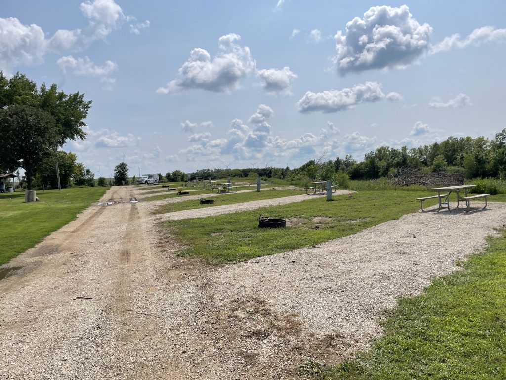 Tjossem Park camping spots