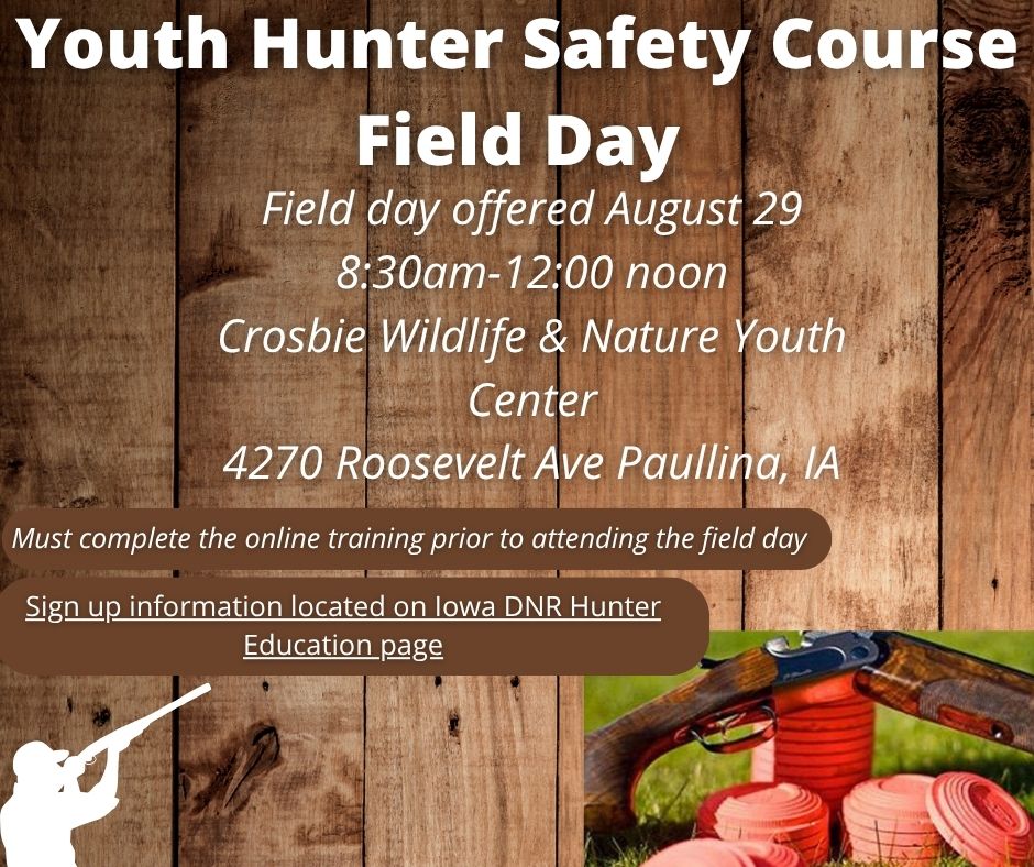 Youth Hunter Safety Course Field Day-August 29, 2026